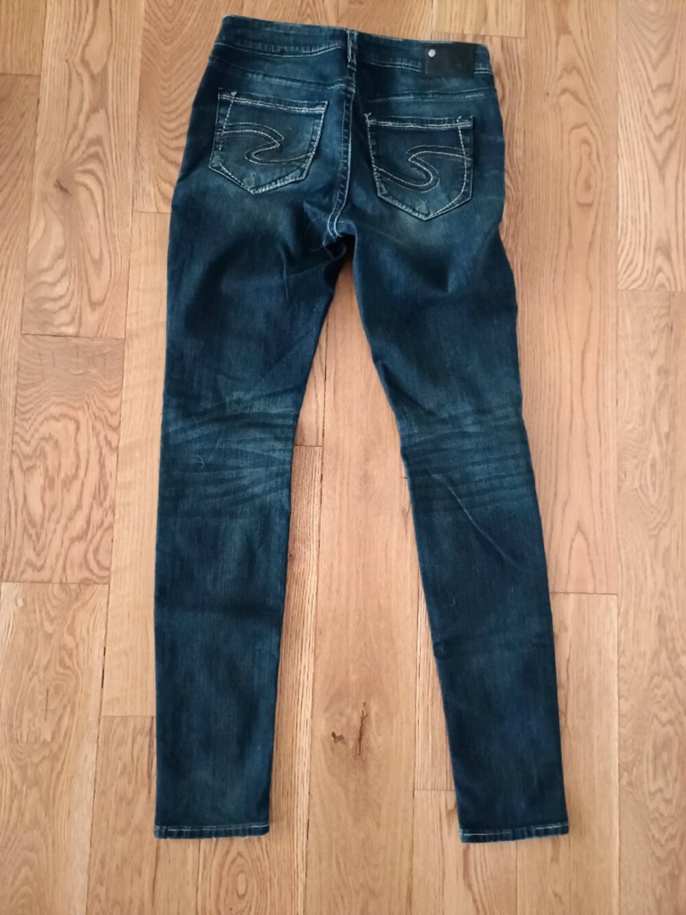 Silver Suki Mid Super Skinny Jeans